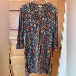 Super fun flowery funky tunic